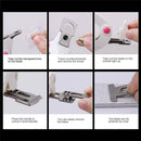 Nail Art French Nail Edge Clipper Cutter Acrylic Gel False Tips Manicure Tool-