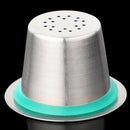 Stainless Steel Reusable Coffee Capsule for Coffee Tamper Cup Filter Set fo