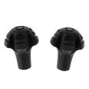 2pcs Rubber Tips End Replacement Cap Cover Trek Pole Tip Protectors for Walking