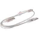 Dual USB 2.0 A Male to Mini USB B 5 Pin Male Data Cable For 2.5 HDD Hard Dr r Bj