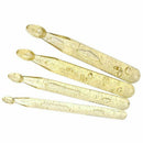 5Pcs 12mm/15mm/18mm/20mm/25mm Huge Crochet Hooks Set Plastic Knitting Needl I1O5