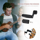 2-in-1 Guitar String Winder Bridge Pin Remove Peg Puller Electric Drill Bit