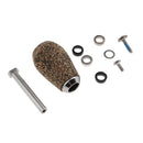 Wood + Metal Baitcasting Spinning Fishing Reel Handle Knob Replacement B