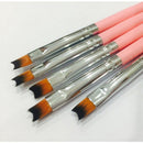 French Nail Art Pen Brush Tool Manicure Painting Acrylic Tip Gel Draw ME