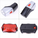6 LED Bicycle Front Light Headlight+5 LED Rear Cycling Flashlight Headlamp