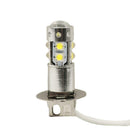 2pcs H3 50W Headlights High Power Bulb Fog Light Aluminum Fog Light White