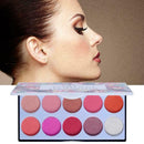 POPFEEL10 Farben Matte Blush Palette V2H2 U5P2
