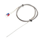 K-Type Thermocouple Probe 1mm x 100mm 2-wires 1m Temperature Sensors 2-Terminals