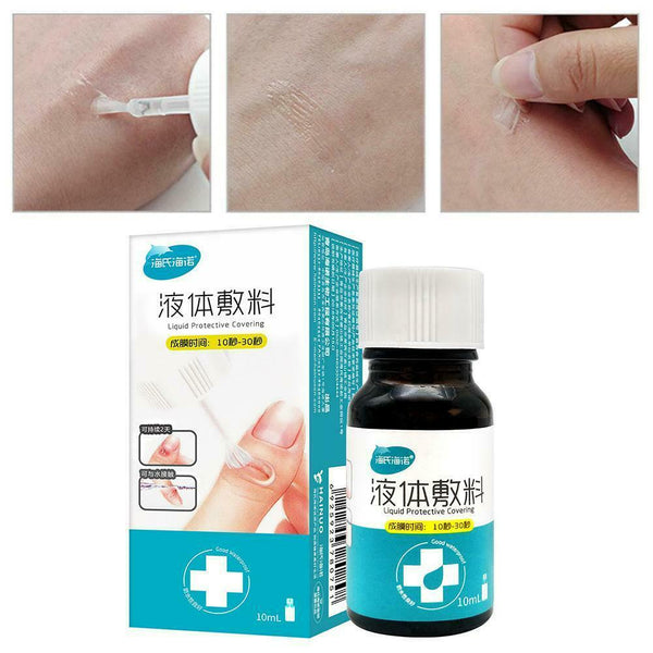 10ml First Aid Waterproof Liquid Bandage for Small Cut Wounds Healing Gel Patch
