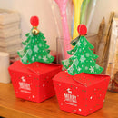 2020 Sweets Bags Merry Christmas Tree Bell Party Paper Favour Gift Boxes*10