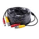 20m 65ft Security Video / Power Cable BNC + RCA plug combination cable for