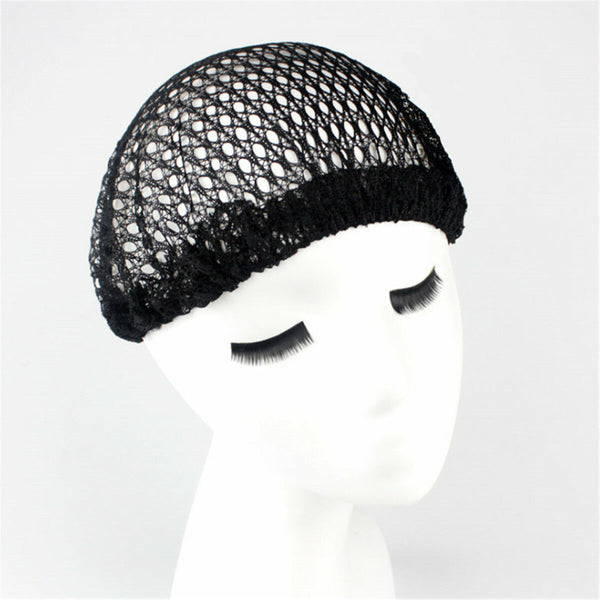 Adjustable Headwear Women Nylon Cap Night Sleep Hair Head Cover Hollow Net Hat