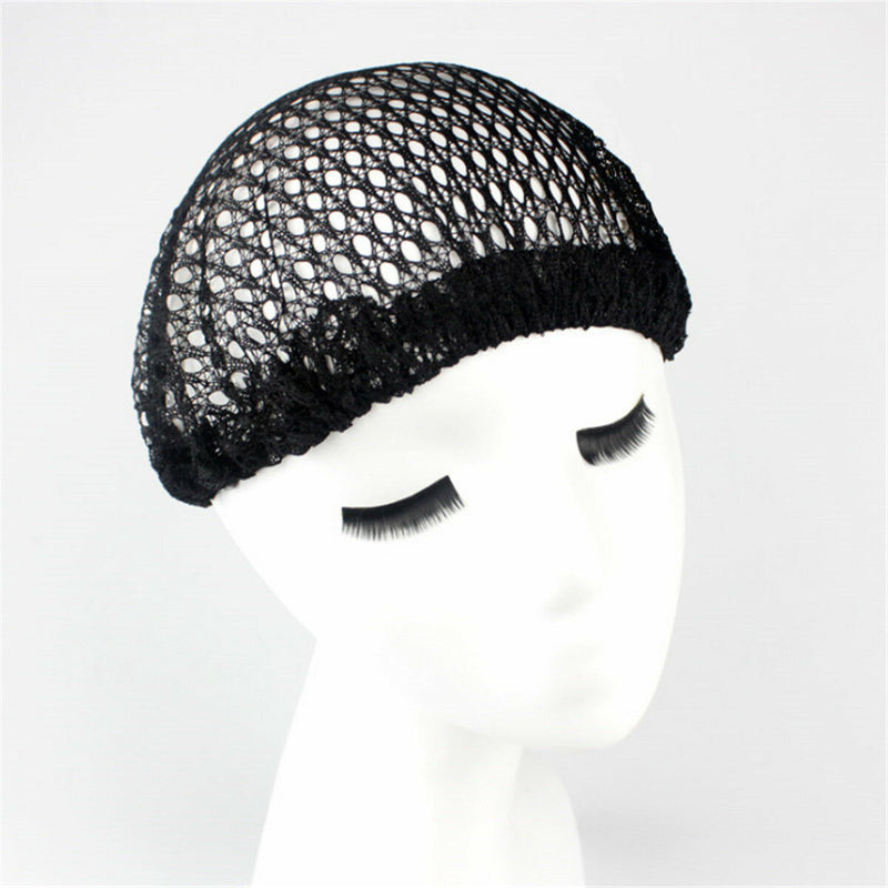 Adjustable Headwear Women Nylon Cap Night Sleep Hair Head Cover Hollow Net Hat