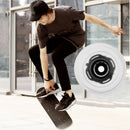 4Pack Skateboard Wheels 70MM Glow Flash Cruiser Longboard Light Wheels 78A Black