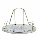 Outdoor Toaster Rack Stand 4Slice Toast Bread Tray for Camp Gas Stove Cooke H2J3