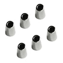 6Pcs Zinc Alloy Sportwear Clothes Rope Shoelace Cord Lock Stopper Fastener