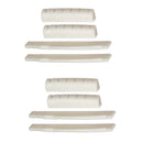 4 Sets Guitar String Bridge Slotted Saddle Nut Bone For Acoustic Guitar
