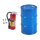 2x RC Car Oil Drum Fire Extinguisher Tool for 1:10 RC Crawler Car Accessory