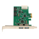 2 Ports USB 3.0 5Gbps SATA3.0 PCI Express (PCIe) Expansion Card Support Window