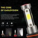 4-Sides LED Headlight Kit Hi/Lo Power Bulb 6000K Super Bright Head Light Lamp