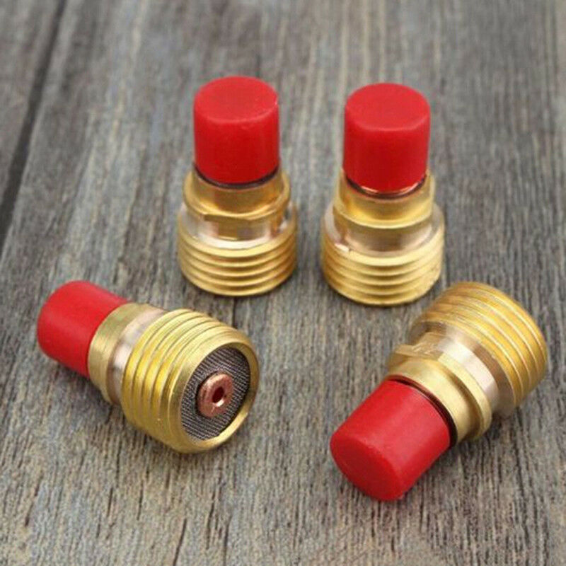 49Pcs tig welding torch stubby gas lens glass cup kit for wp-17/18/26 S6 Pg