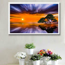5D DIY Full Drill Diamond Painting Sunset Cross Stitch Embroidery Mosaic
