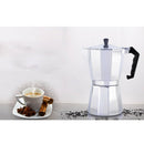 Moka Pot Aluminum Coffee Maker Stainless Steel Pot Cafe Shop Handmade 9 Cups
