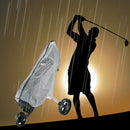 Rainproof Golf Rain Cover Waterproof Dustproof Shield Rod Protector PVC Bag