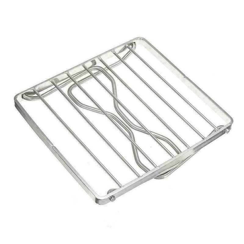 Stainless Steel Foldable BBQ Stand Portable Barbecue-Patio Gril -Camping Ho Q3M4