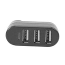 Mini 3 Port USB 2.0 Splitter Hub High Speed Adapter For Desktop Laptop Expansion