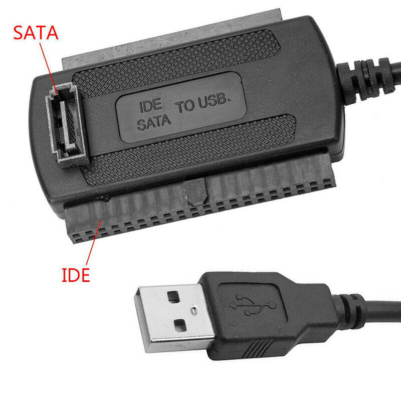 SATA/PATA/IDE Drive to USB 2.0 Adapter Converter Cable for 2.5/3.5 Hard Drive ME