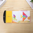 150pcs Puzzles Magnetic Tangram Kids Toys Challenge Your IQ Magic Book Set