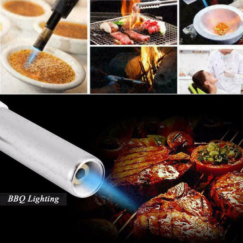 Portable Ignition Butane Gas Flame Torch Welding Fire hot Maker Lighter Z0N0