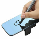 Wide Angle Driving Car SUV Interior Clip On Rear View Mirror Panoramic 280m S6O5