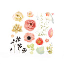 flower bird patch for clothes diy washable heat transfer iron stickers appliq!j