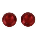 2pcs Red Chrome Joystick Cap Cover Shell For Sony PS4 Xbox One Controller