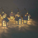 10LED Fairy String Light House Xmas Lamp Christmas Tree Party Home Room Decor L0