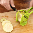 Potato Food Tomato Onion Lemon Vegetable Fruit Slicer Egg Peel Cutter Holder  JR