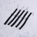 5x Black wrist strap lanyard hand grip string"for nintendo wii remoteTES