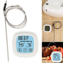 Electronic Digital Remote Probe Oven Roast Food Timer BBQ Meat Thermometer