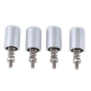Premium 4pcs M3/M4 CPU Water Cooling Block Installation Mounting Screw White