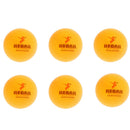 Pack of 6  Pong Table Tennis Balls Beer Pong Balls for Game Party Yellow