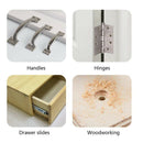 Center Drill Kit(16 Pcs),Self-Centering Hinge Tapping Drill Bit Kit For Woo G7G8