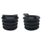 10x Black Scupper Bung Kayak Replacement Accessory Stopper Plug Deck Fittings