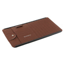 Car Sun Visor 9 Disc Slots CD Card Holder Organizer Storage Clip Bag Brown