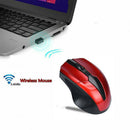 2.4GHz Wireless 2000DPI Cordless Optical Mouse Mice USB Receiver for PC Laptop^