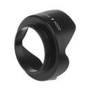 49mm Screwed Flower Petal Sunshade Lens Hood For Canon Nikon Sony DSLR Camera