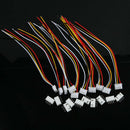 10Pcs/set Rc Lipo Battery Balance Charger Plug 3s1p 3s 11.1v