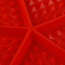 5 round heart-shaped waffle biscuit grade silicone cake mold oven microwave o BX