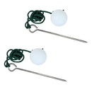 2 Pieces Golf Ball w/ Rope Aid Improve Driving for Beginners Ideal Session Sport